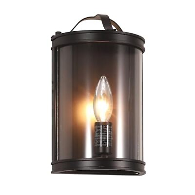 #ad 1 Light Wall Sconces Modern Sconces Wall Lighting with Oil Rubbed Bronze Met... $66.48
