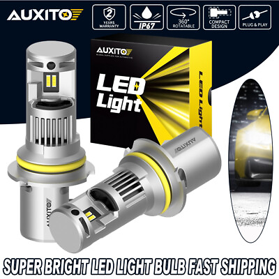 #ad Waterproof 20000LM LED Headlight 9007HB5 HB5 Globe Bulbs Beam Kit White 6500K $48.32