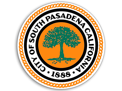 #ad 3 inch Round City Of SOUTH PASADENA Seal Sticker vinyl decal california 1888 $9.00
