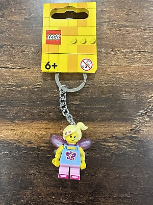 #ad LEGO Lady Butterfly Keychain Minifigure 853795 $7.99