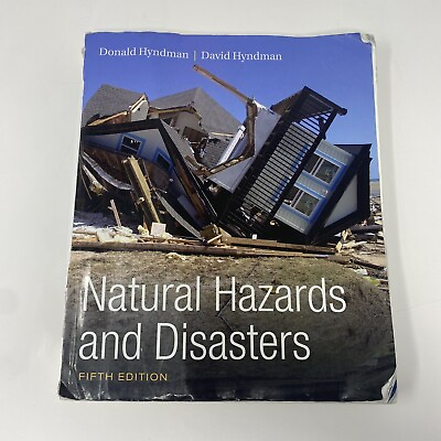 #ad Natural Hazards and Disasters 5E by David Hyndman Paperback $19.99