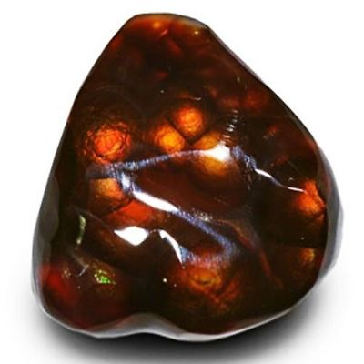#ad MEXICO Fire Agate 11.74 Cts Natural Untreated Orangish Brown Free Form $286.50
