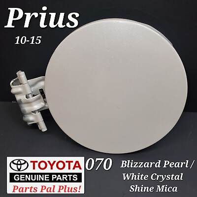 #ad 10 11 12 13 14 15 Toyota Prius Fuel Gas Filler Lid Door Color Code 070 White $69.98