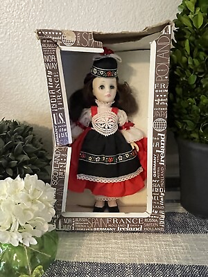 #ad Effanbee International Series Doll Czechoslovakia 11quot; Sleep Eye Porcelain #1123 $15.80