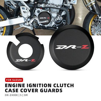 #ad Engine Clutch Case Cover Protector Guards For Suzuki DR Z400E 400S DRZ400SM $15.29