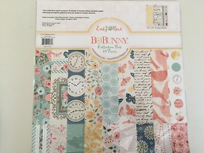 #ad BoBunny Early Bird Collection 12 x 12 Collection Pack Kit 19 Sheet New $12.33