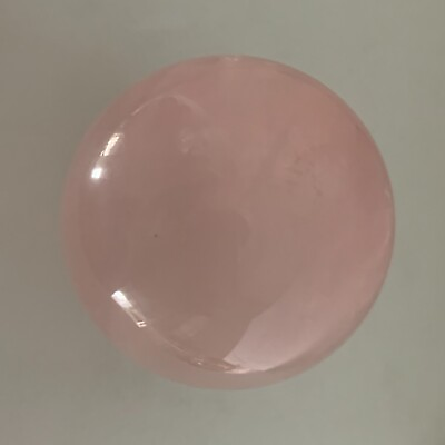 #ad TOP 0.429LB Natural hexagram pink rose quartz sphere crystal ball healing YC219 $30.59