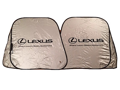 #ad New Foldable Lexus Sunshade Sun shade Level 7 Easy Fold Pivot System Fits Lexus $31.00