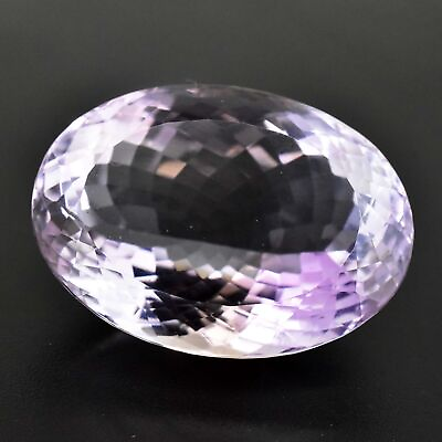 #ad 64.58 Ct Natural Amethyst Violet Oval GTL Certified Brazilian Untreated Gemstone $59.99