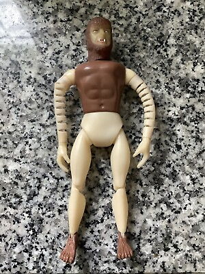 #ad VINTAGE 1979 REMCO WOLF MAN UNIVERSAL MONSTERS 9 INCH HTF PARTS REPAIR $79.99