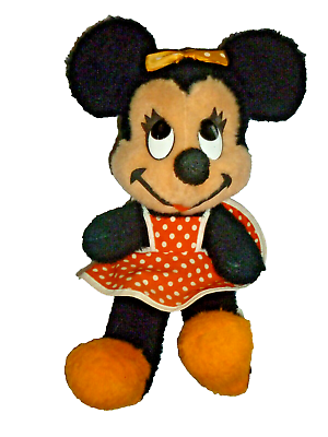#ad Walt Disney Minnie Mouse Plush Characters California Stuffed Toys Vintage 14quot; $16.75