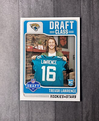 #ad 2021 NFL Rookies amp; Stars Trevor Lawrence Draft Class Rookie Insert DC 1 RC Jags $2.29