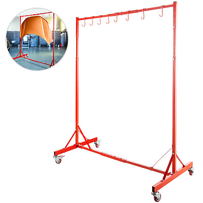 #ad VEVOR Automotive Spray Painting Rack Stand Auto Body Shop Paint Booth Hood Parts $63.99