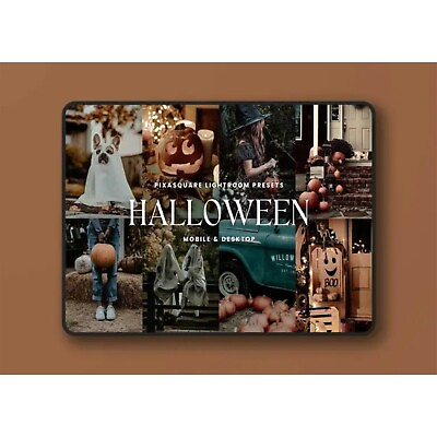 #ad Halloween Lightroom Presets Pack $4.99