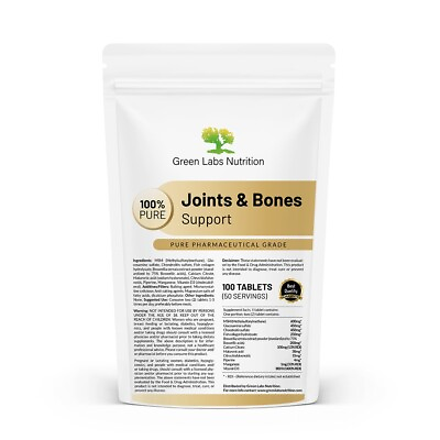 #ad Joint And Bone Support Tablets Potent Multi Formula for Joints And Bones Health $91.19