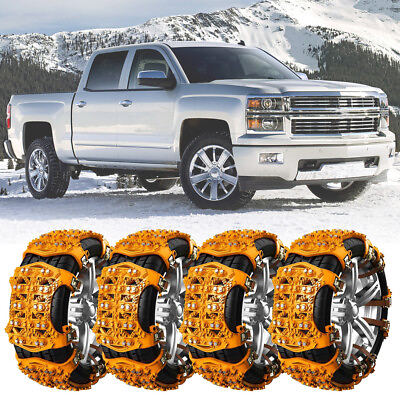 #ad Truck Tire SnowChain Thickening Anti skid Emergency Winter For Chery Silverado $57.04