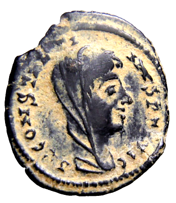 #ad Divus Constantine I Æ Half Nummus. Alexandria after337AD Quadriga Roman Coin $54.78