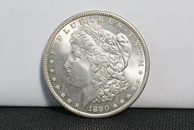 #ad 1890 Morgan Silver Dollar $165.00