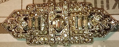 #ad Vintage Coro Brooch with Hinges $500.00