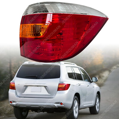 #ad Passenger RH Right For 08 10 Toyota Highlander Tail Light Rear Lamp 81551 48160 $54.59