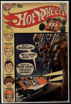 #ad 1970 Hot Wheels #4 DC Comic $89.99