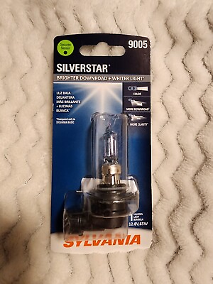 #ad SYLVANIA 9005 SilverStar High Performance Halogen Headlight Bulb 1 Qty🚗 $7.00
