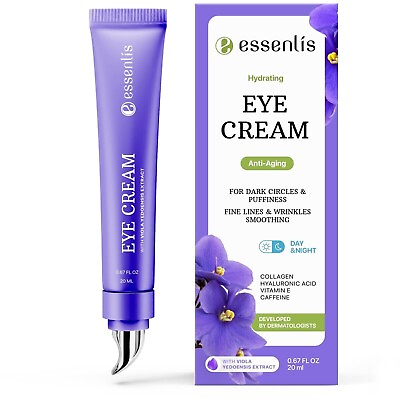 #ad Eye Cream for Dark Circles and Puffiness Day amp; Night Collagen Hydrating Caffeine $19.00