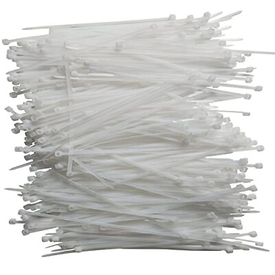 #ad Zip Ties 12 Inch 1000 Pcs Cable Zip Ties with 50 Pounds Tensile Strength White $27.84