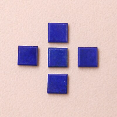 #ad Natural Lapis Lazuli Square Step Cut 8x8mm To 20x20mm Wholesale Loose Gemstone $158.20