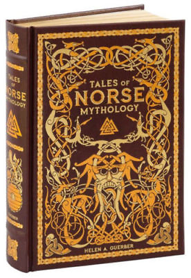 #ad TALES OF NORSE MYTHOLOGY by Helen Guerber Brand New Sealed Leather Bound Gift $34.99