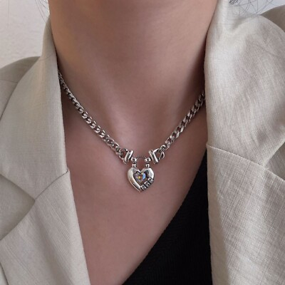 #ad New Sterling Silver Trendy 925 Handmade Creative Design Exquisite Chain Necklace $11.75