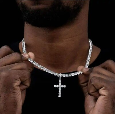 #ad Classic Cross Pendant Necklace $17.99