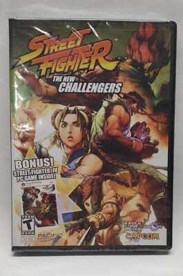 #ad Capcom Street Fighter The New Challengers DVD Bonus Street Fighter IV PC Game $1.78