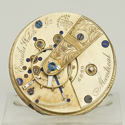 #ad Rare Antique Pocket Watch Movement Men#x27;s Mechanical RAR $75.00