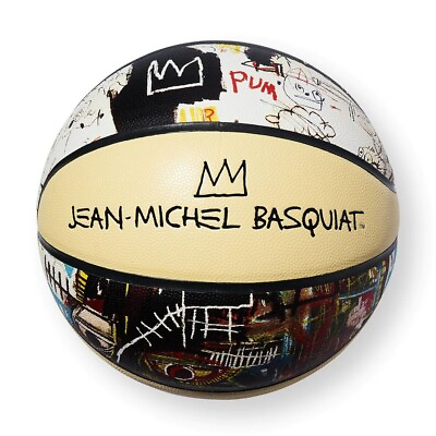 #ad Jean Michel Basquiat Lifeblood Basketball Modern Art Sport goods interior $335.00