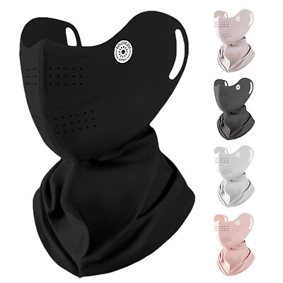 #ad Neck Gaiter Sun Protection Mask Outdoors Sun Protection Face Cover For Women $13.58