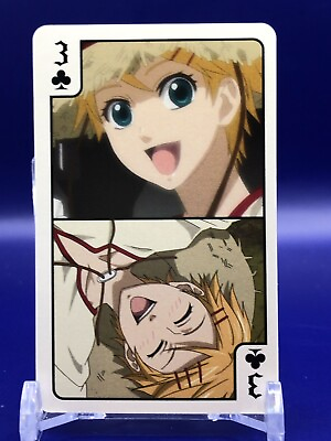 #ad Finnian Black Butler Playing Cards Card Animage 2009 Club 3 $10.90