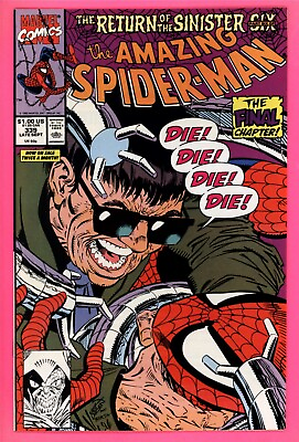 #ad Amazing Spider Man #339 9.2 NM near mint Marvel comics the SINISTER SIX $9.95
