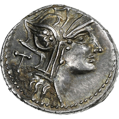 #ad #1289483 Junia Denarius 91 BC Rome Silver AU Crawford:337 3 $455.00