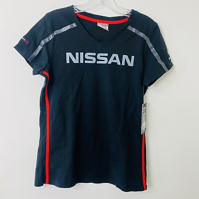 #ad BNWT Official Nismo Nissan Motorsport Shirt Womens Size 12 Black Red AU $36.09