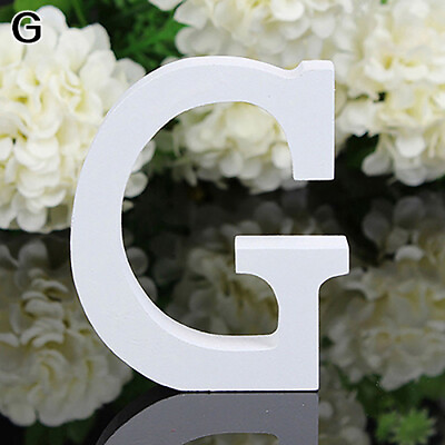 #ad Large Wooden Letter Alphabet Wall Hanging Wedding Party Home Shop Decoration 76 $7.57