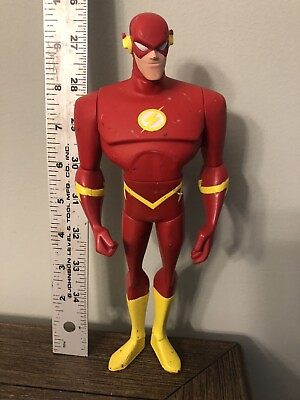 #ad JUSTICE LEAGUE Flash ACTION FIGURE “BE HEROES “DC Comics 9.5” $14.88