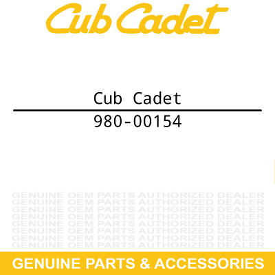 #ad CUB CADET 980 00154 Steering Gear Left Hand Z SZ Tank 48 54 60 S Pro EFI 972 960 $115.56