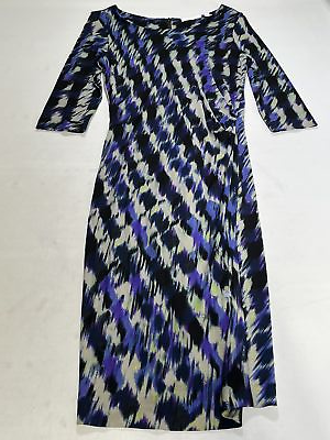 #ad Womens BOSS Hugo Boss Purple Accent Dress Size Medium M NEW $149.99