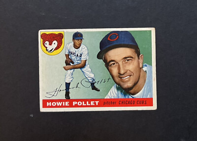 #ad 1955 Topps #76 Howie Pollet EXMT X2237039 $5.00