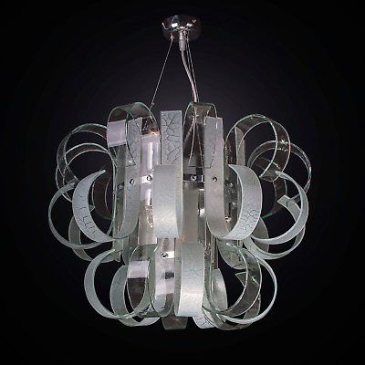 #ad Modern Chandelier Design IN Fused Glass 7 Lights Bga 2322 20 10r $1172.89