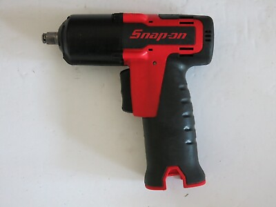 #ad Snap on Tools CT761A 14.4v 3 8quot; Drill Cordless Impact Wrench Nice Fire Red $179.95