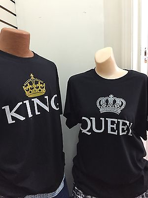 #ad King amp; Queen Crown Royal T Shirt Set King And Queen T Shirts $11.99
