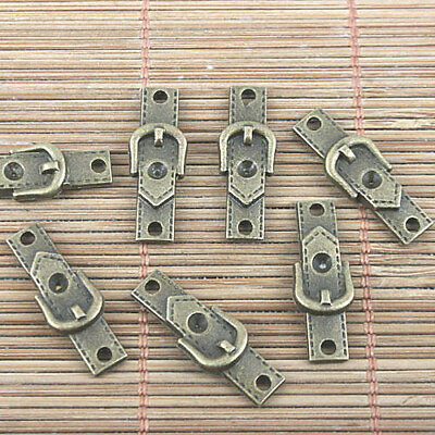 #ad 10pcs antiqued bronze color buckle of belt design connector H0838 1 $2.50