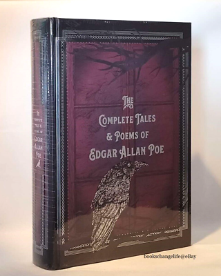 #ad THE COMPLETE TALES AND POEMS OF EDGAR ALLAN POE Deluxe Hardcover *NEW SEALED* $39.95